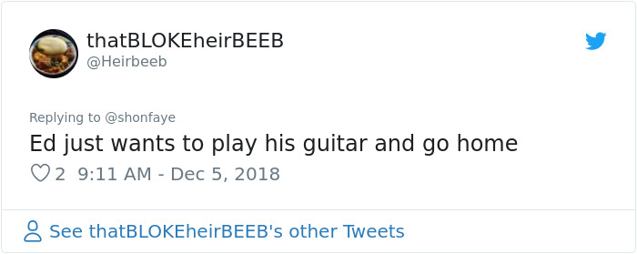 Woman Calls Out The Way Ed Sheeran Dressed Next To Beyonce, Gets Destroyed On Twitter