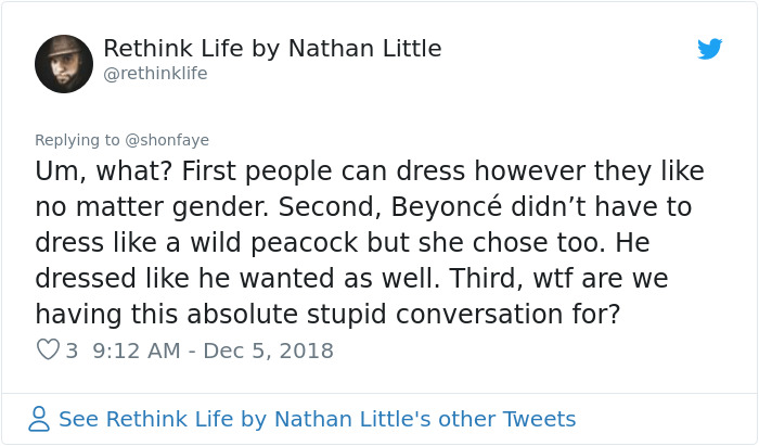 Woman Calls Out The Way Ed Sheeran Dressed Next To Beyonce, Gets Destroyed On Twitter Woman Calls Out The Way Ed Sheeran Dressed Next To Beyonce, Gets Destroyed On Twitter