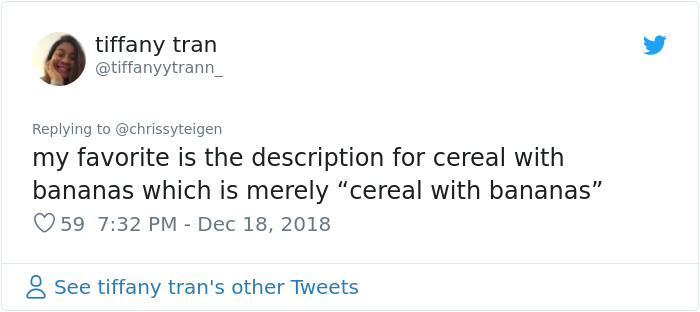 Chrissy Teigen Created A Real Menu For Her Picky 2-Year-Old And It's Hilarious