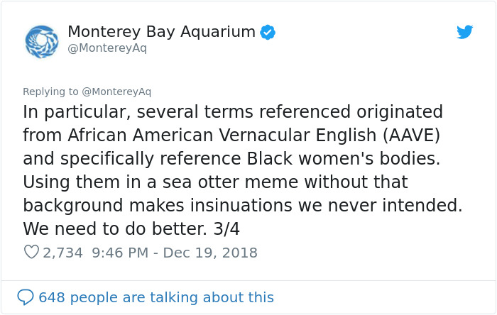 Aquarium Fat-Shames One Of Their Otters, Gets Instantly Murdered By Words Aquarium Fat-Shames One Of Their Otters, Gets Instantly Murdered By Words