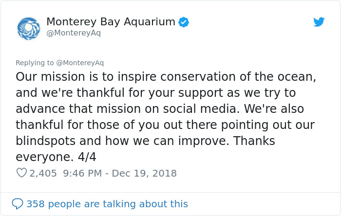 Aquarium Fat-Shames One Of Their Otters, Gets Instantly Murdered By Words