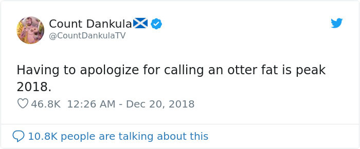 Aquarium Fat-Shames One Of Their Otters, Gets Instantly Murdered By Words