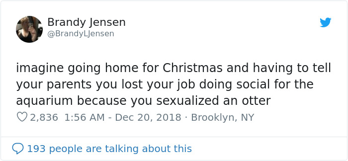 Aquarium Fat-Shames One Of Their Otters, Gets Instantly Murdered By Words