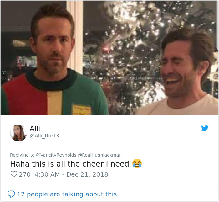 Ryan Reynolds Gets Hilariously Pranked By Hugh Jackman And Jake Gyllenhaal Ryan Reynolds Gets Hilariously Pranked By Hugh Jackman And Jake Gyllenhaal