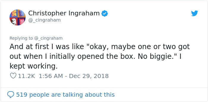 Man Accidentally Unleashes 250 Crickets In His House And People Are In Tears With Laughter Man Accidentally Unleashes 250 Crickets In His House And People Are In Tears With Laughter