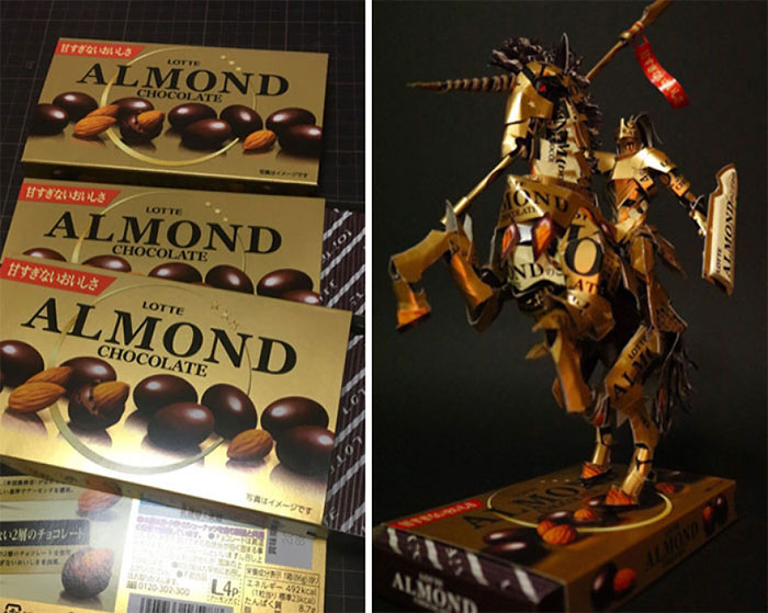 Japanese Artist Turns Product Packaging Into Amazing Art (12 Pics) Japanese Artist Turns Product Packaging Into Amazing Art (12 Pics)