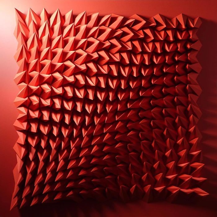 The Way This Engineer Turns Simple Sheets Of Paper Into Geometric Art Is Amazingly Satisfying (30 Pics) The Way This Engineer Turns Simple Sheets Of Paper Into Geometric Art Is Amazingly Satisfying (30 Pics)