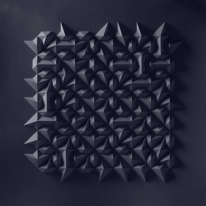 The Way This Engineer Turns Simple Sheets Of Paper Into Geometric Art Is Amazingly Satisfying (30 Pics) The Way This Engineer Turns Simple Sheets Of Paper Into Geometric Art Is Amazingly Satisfying (30 Pics)