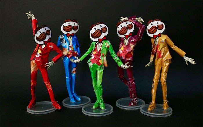 Japanese Artist Turns Product Packaging Into Amazing Art (12 Pics) Japanese Artist Turns Product Packaging Into Amazing Art (12 Pics)