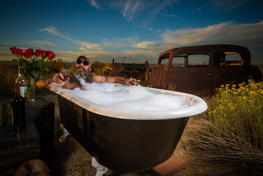 This Is What Happens When A Small Beard Club Wants A Big Calendar.