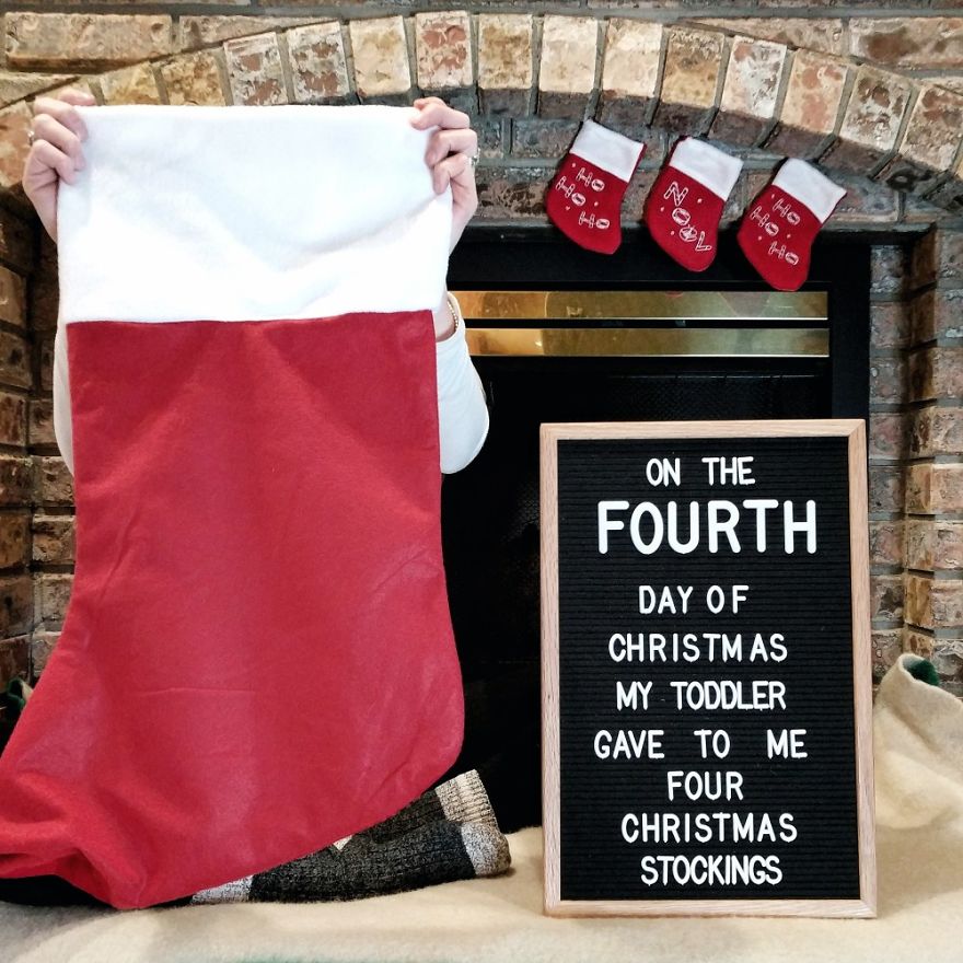 The 12 Days Of A Toddler Christmas: I Captured The Struggles Of Parenting During Holiday Season