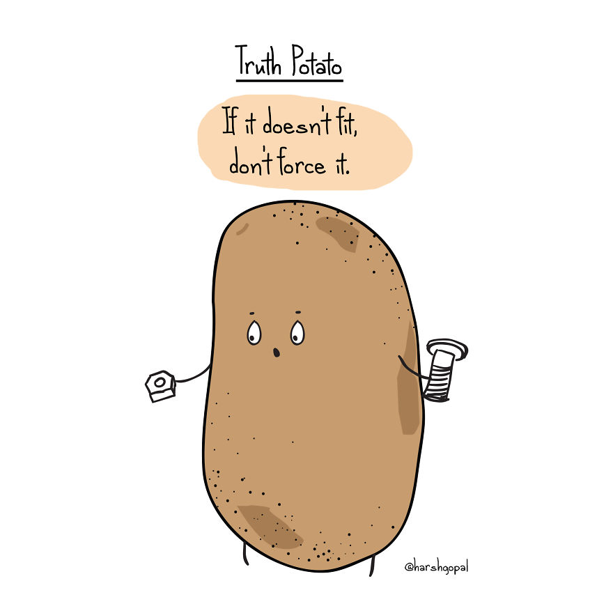 25+ Bitter Truths From Truth Potato That Will Make You Think In Perspective - New Pics