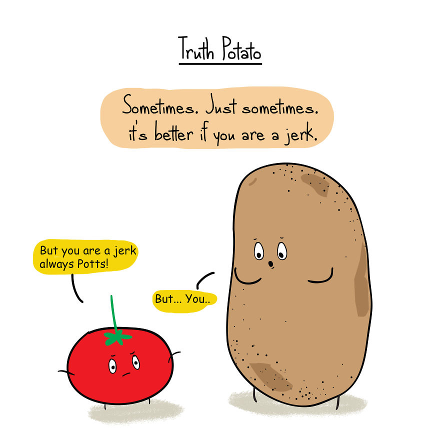 25+ Bitter Truths From Truth Potato That Will Make You Think In Perspective - New Pics