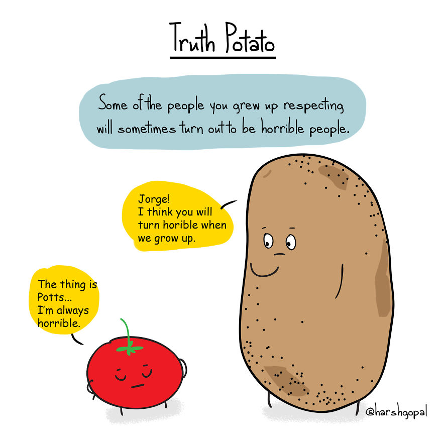 25+ Bitter Truths From Truth Potato That Will Make You Think In Perspective - New Pics
