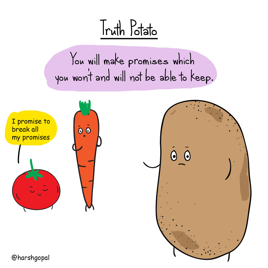 25+ Bitter Truths From Truth Potato That Will Make You Think In Perspective - New Pics