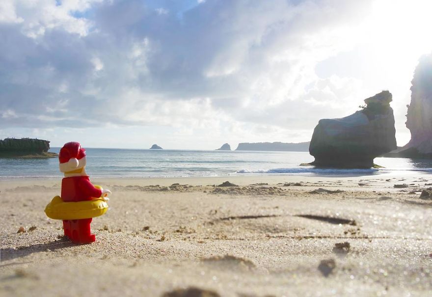 I Show The Beauty Of New Zealand Through The Eyes Of A Lego Backpacker