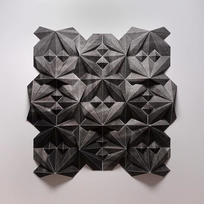 The Way This Engineer Turns Simple Sheets Of Paper Into Geometric Art Is Amazingly Satisfying (30 Pics) The Way This Engineer Turns Simple Sheets Of Paper Into Geometric Art Is Amazingly Satisfying (30 Pics)