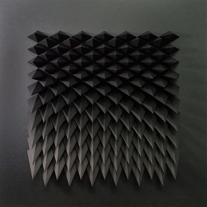 The Way This Engineer Turns Simple Sheets Of Paper Into Geometric Art Is Amazingly Satisfying (30 Pics) The Way This Engineer Turns Simple Sheets Of Paper Into Geometric Art Is Amazingly Satisfying (30 Pics)