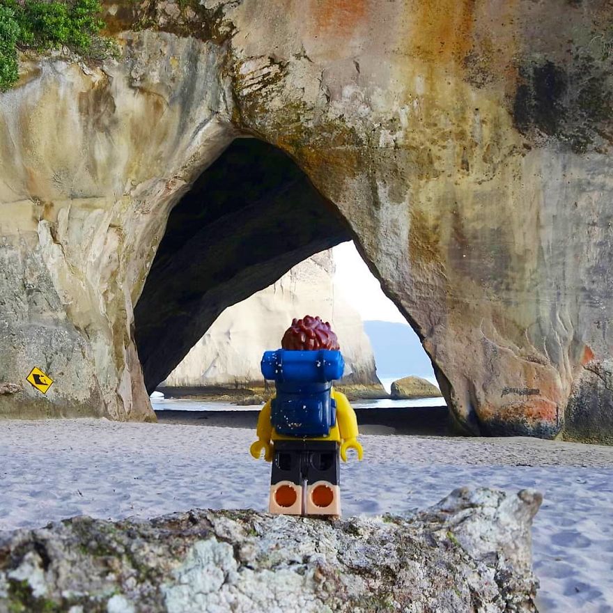 I Show The Beauty Of New Zealand Through The Eyes Of A Lego Backpacker I Show The Beauty Of New Zealand Through The Eyes Of A Lego Backpacker