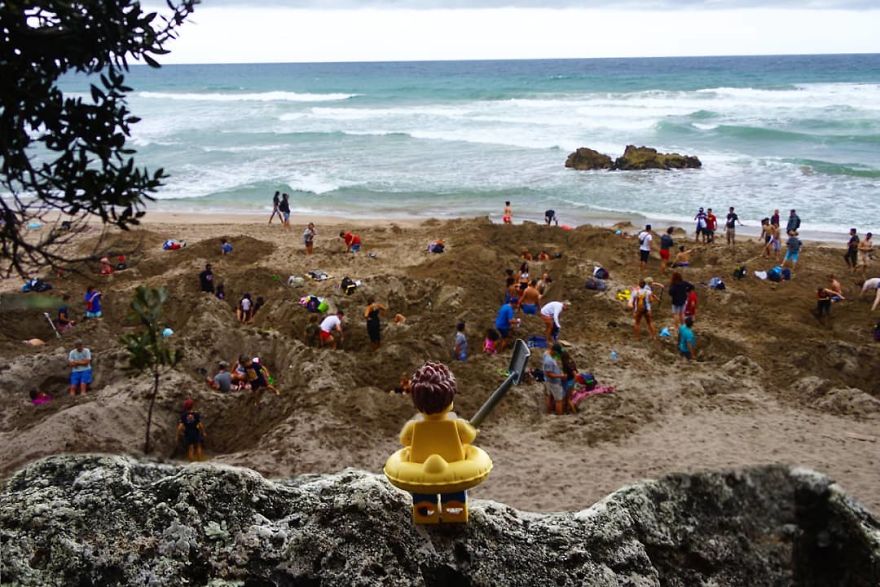 I Show The Beauty Of New Zealand Through The Eyes Of A Lego Backpacker