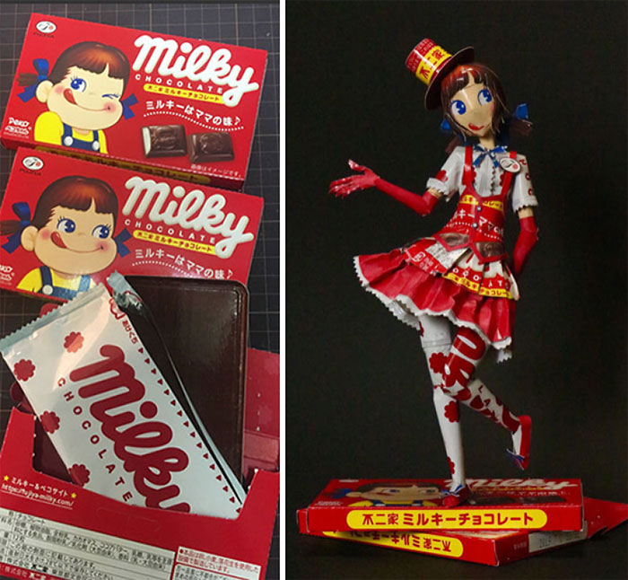 Japanese Artist Turns Product Packaging Into Amazing Art (12 Pics) Japanese Artist Turns Product Packaging Into Amazing Art (12 Pics)