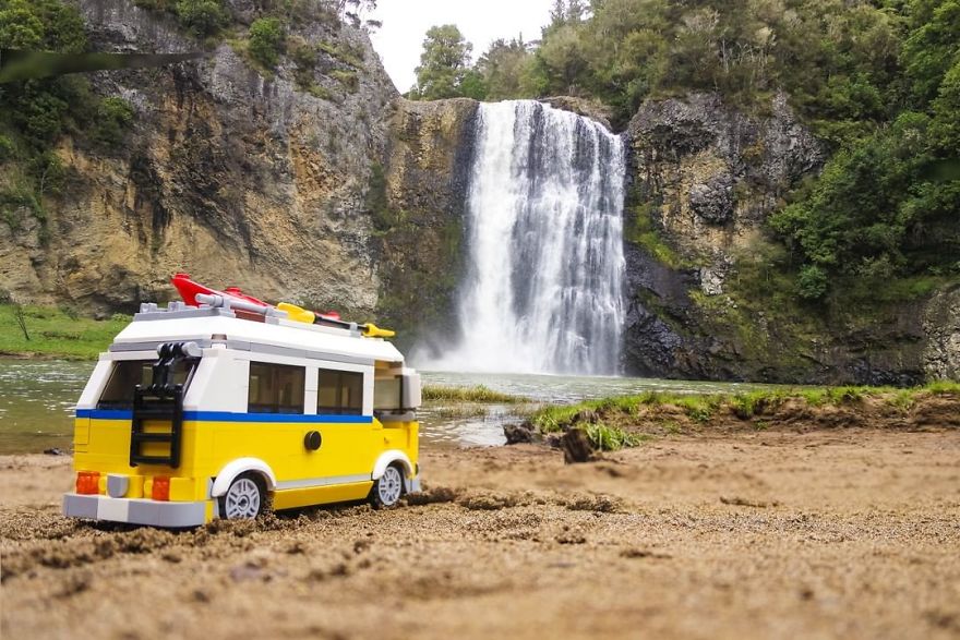 I Show The Beauty Of New Zealand Through The Eyes Of A Lego Backpacker I Show The Beauty Of New Zealand Through The Eyes Of A Lego Backpacker