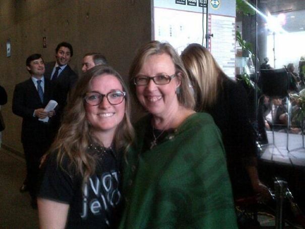 Nice Photobomb, Justin Trudeau