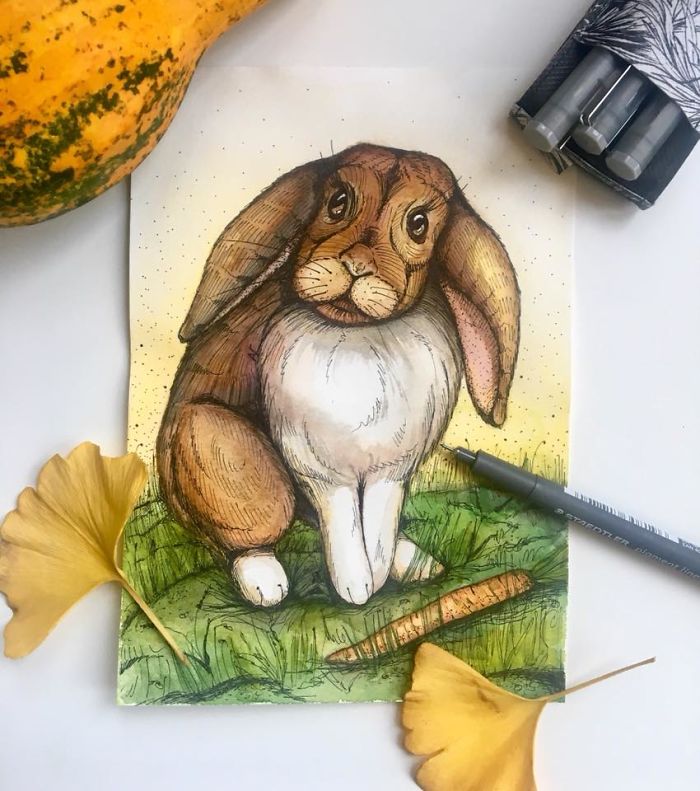 To Go Around The World To Love Beautiful Of Nature. I Made This Illustration For 3 Weeks.