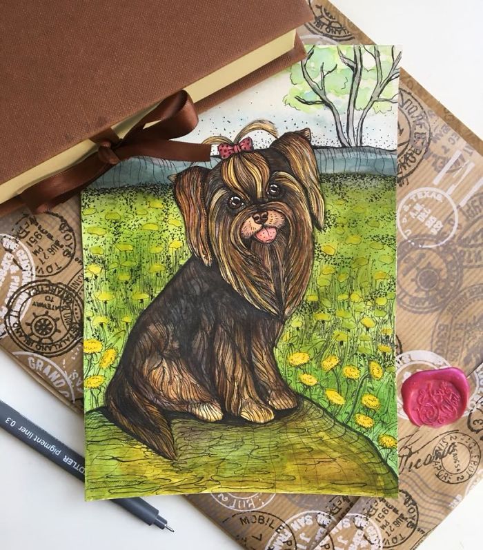 To Go Around The World To Love Beautiful Of Nature. I Made This Illustration For 3 Weeks.