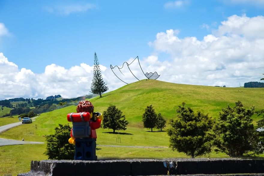 I Show The Beauty Of New Zealand Through The Eyes Of A Lego Backpacker I Show The Beauty Of New Zealand Through The Eyes Of A Lego Backpacker