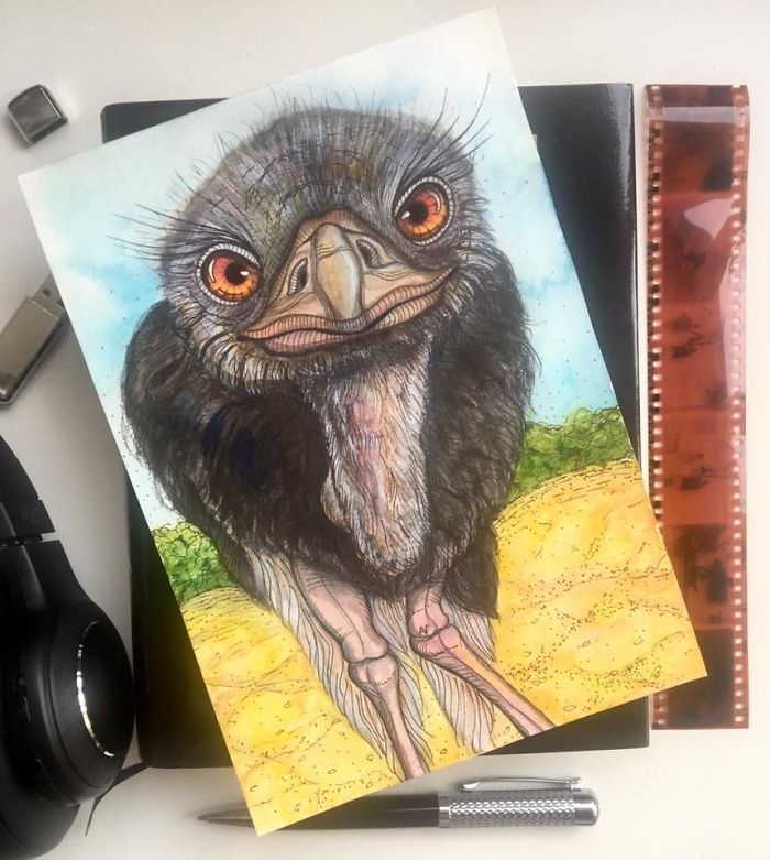 To Go Around The World To Love Beautiful Of Nature. I Made This Illustration For 3 Weeks.