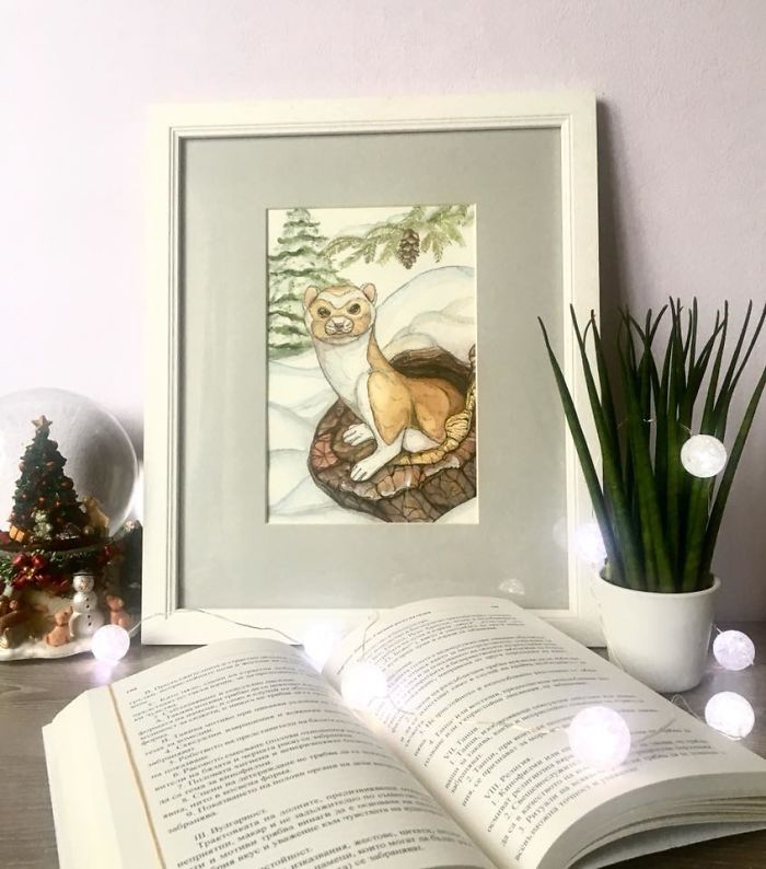 To Go Around The World To Love Beautiful Of Nature. I Made This Illustration For 3 Weeks.