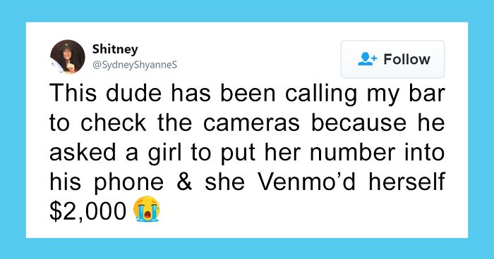 Internet Turns Story About Drunk Girl Stealing $2000 From Guy At Bar Into The Perfect Lesson On Rape Culture