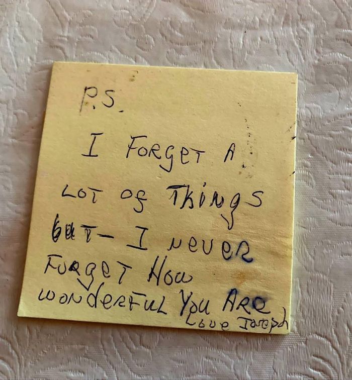 Mom Found A Note My Dad Wrote, Before Alzheimer's Took His Ability To Communicate