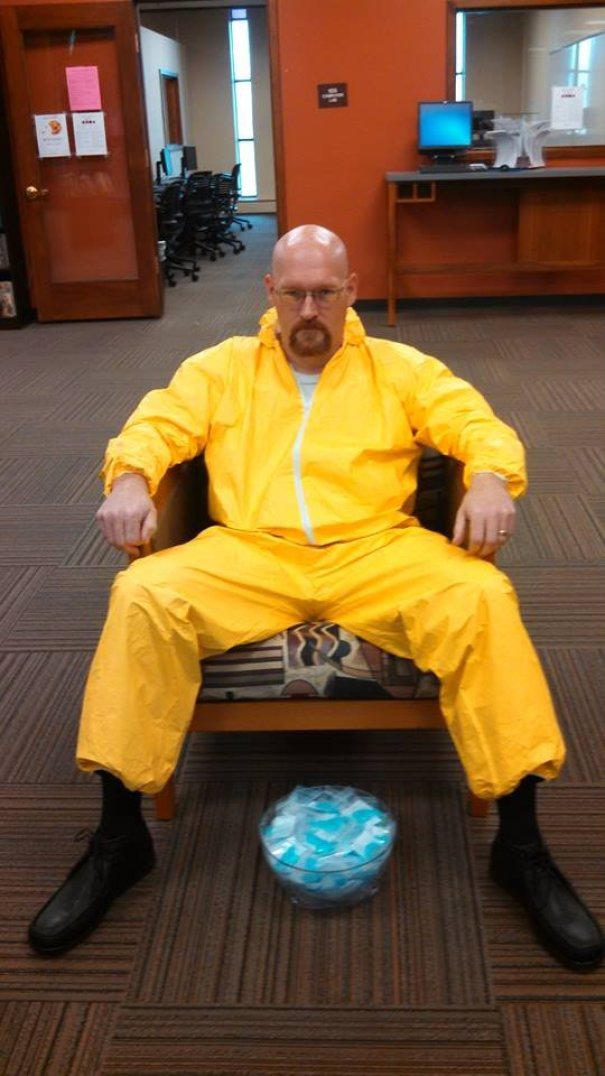 Our Librarian This Halloween 