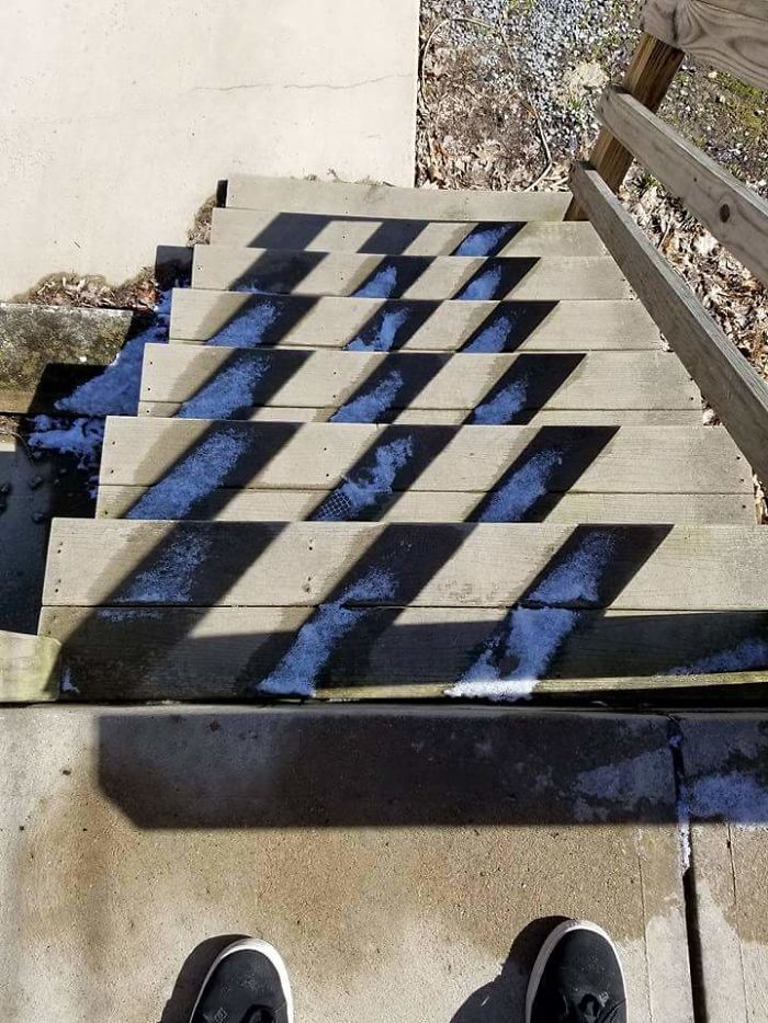 The Snow Only Melted In The Sun