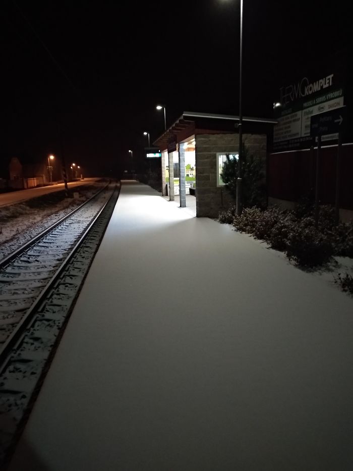 This Freshly Fallen Snow (And I Was The First One From My Whole Village To Test It Out And Hear The Satisfying Crunchy Sound)