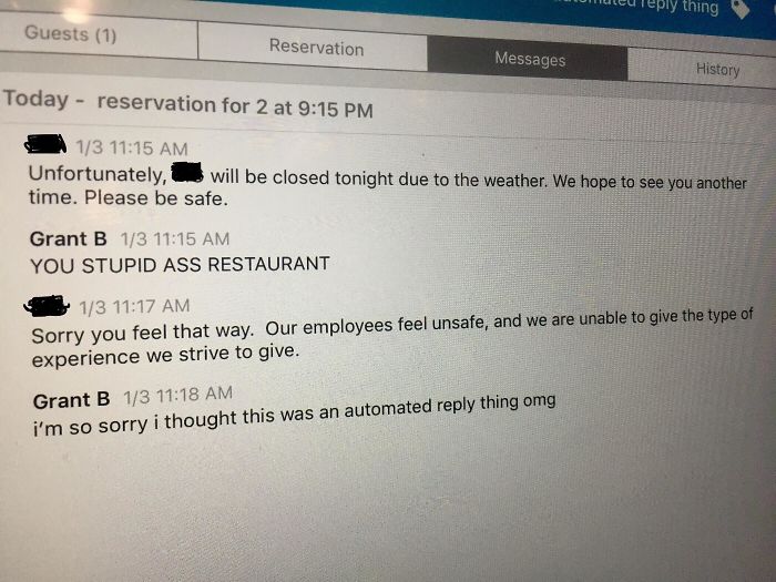 Well That Was A Quick Turnaround