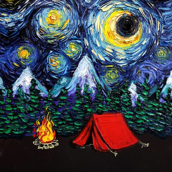 Artist Decides To "Continue" The Works Of Van Gogh And You Will Surely Want More And More