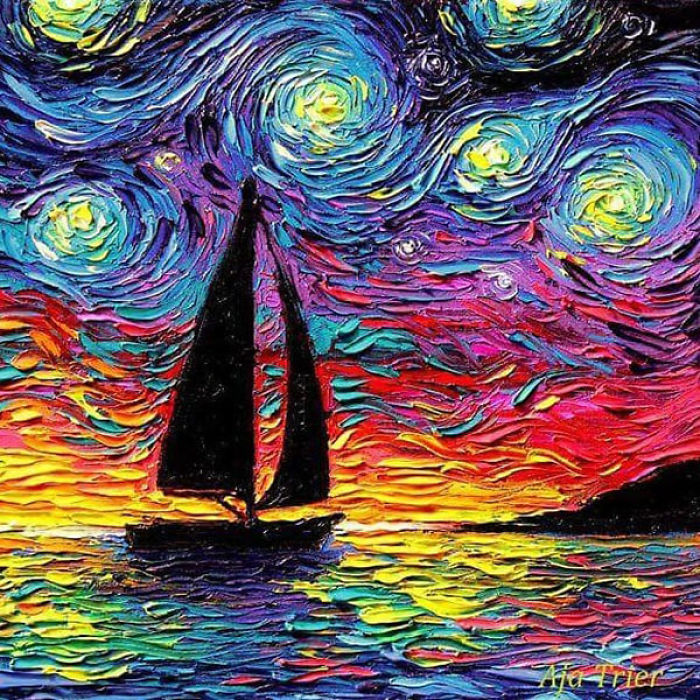 Artist Decides To "Continue" The Works Of Van Gogh And You Will Surely Want More And More