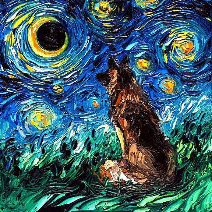 Artist Decides To "Continue" The Works Of Van Gogh And You Will Surely Want More And More