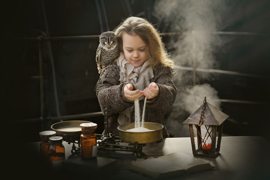 My Project Of Photographing Children With Owls My Project Of Photographing Children With Owls