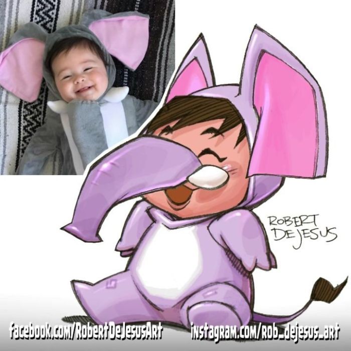 This Illustrator Turns Ordinary People Into Cartoons (New Pics)