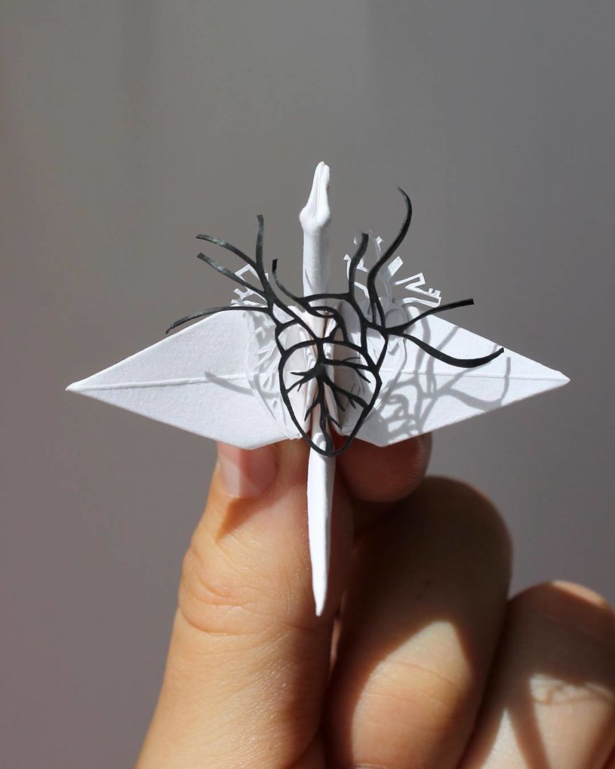 I Continued Creating Decorated Origami Cranes Even After Reaching My Goal Of 1000 Cranes In 1000 Days