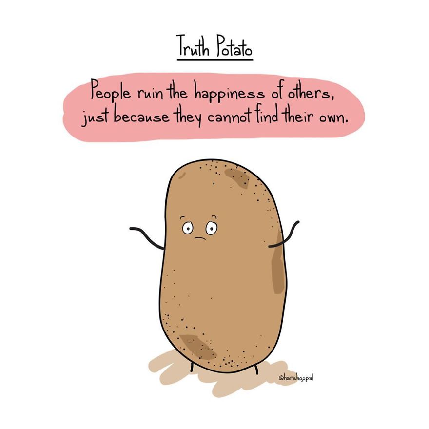 25+ Bitter Truths From Truth Potato That Will Make You Think In Perspective - New Pics