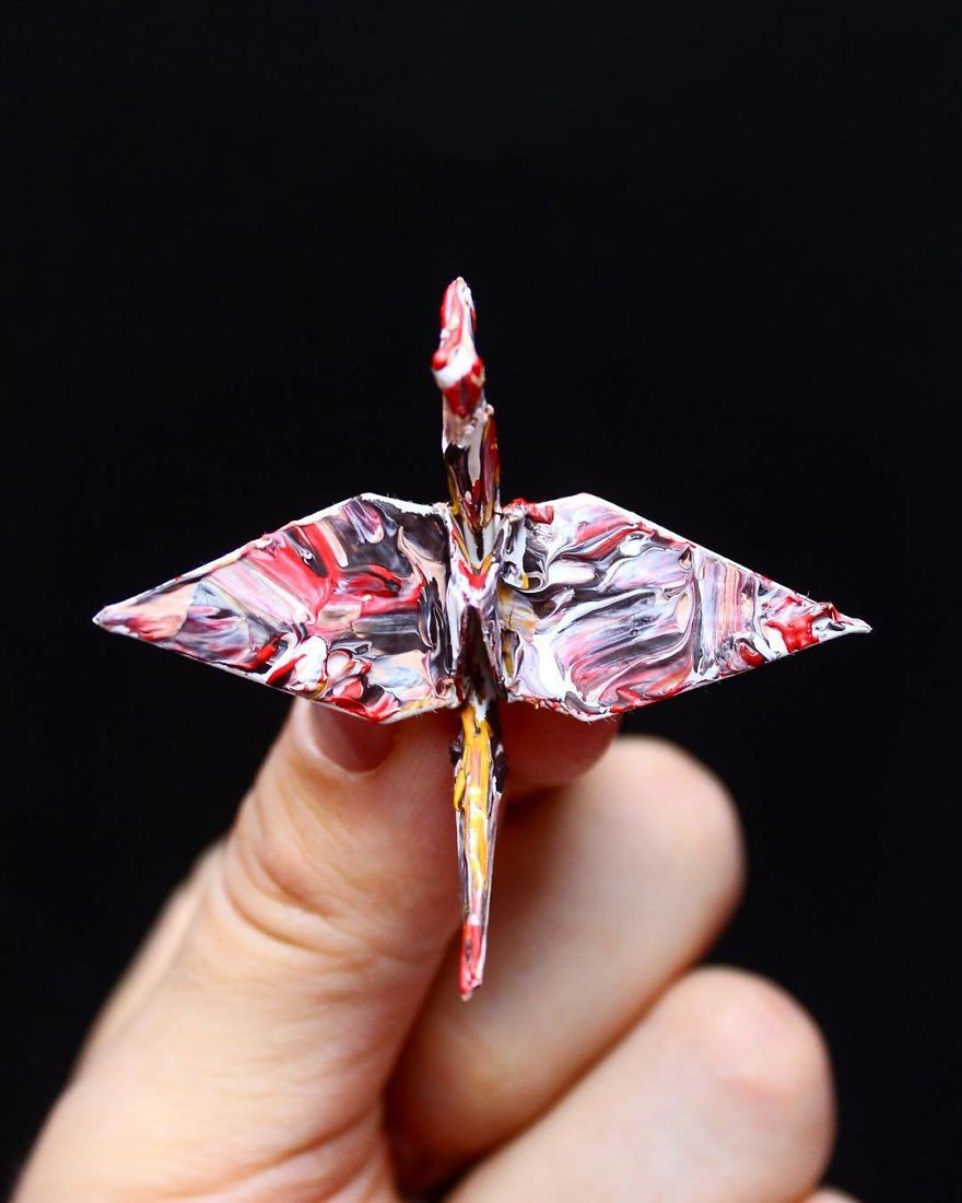 I Continued Creating Decorated Origami Cranes Even After Reaching My Goal Of 1000 Cranes In 1000 Days