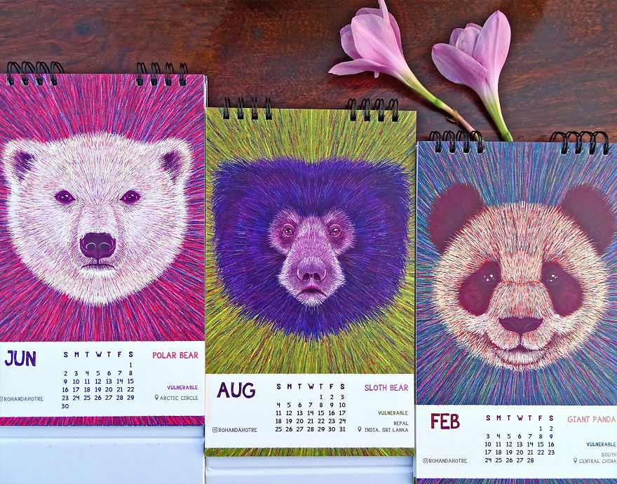 June, August, February