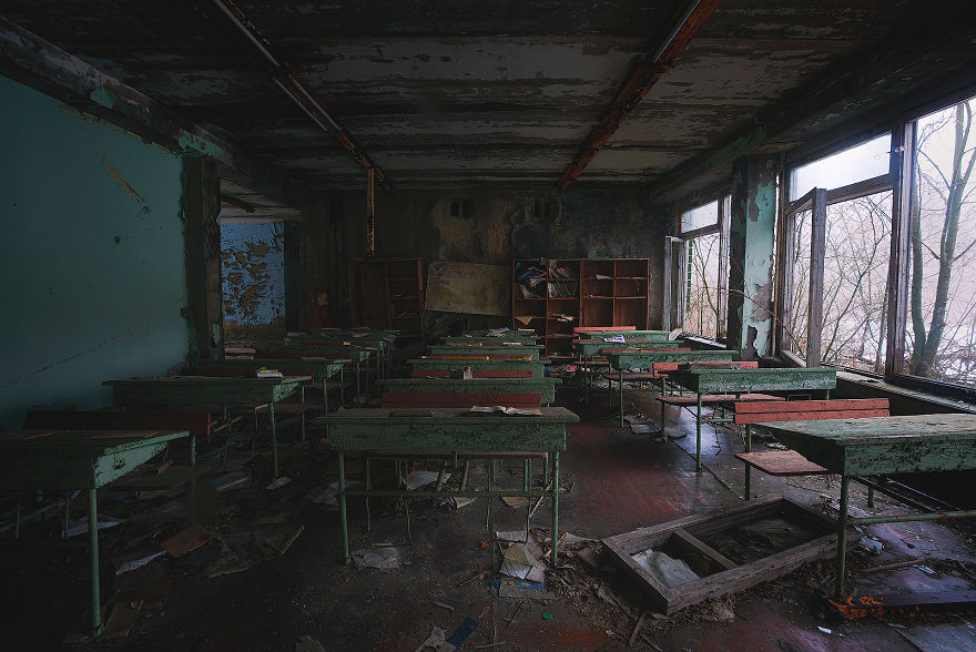 I Photographed Abandoned Cities Of Chernobyl & Pripyat