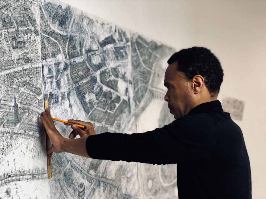 We Carefully Hand-Sketched The Entire City Of Perth, Scotland To The Smallest Detail We Carefully Hand-Sketched The Entire City Of Perth, Scotland To The Smallest Detail