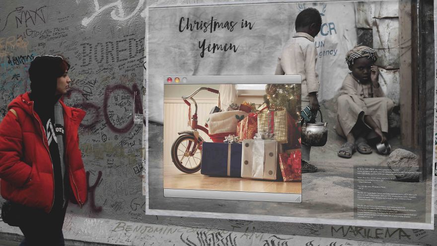 I Created Billboards To Show The Heartbreaking Reality In One Of The Poorest Place On Earth